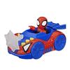 Véhicule Arachno-Bolide de Spidey avec Figurine de 7,5 cm et Accessoire, Jouets pour Enfants, des 3 Ans, Spidey et Ses Amis Extraord