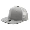 1pc Unisex Adjustable Hip-hop Mesh Baseball Caps,big Head Circumference,flat Brim,mesh Cap,light Plate West Coast Duckbill Caps