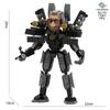 Titan Flying Dragon Drill Man Pencil Warrior Clock 4.0 CPU Tv Skibidi Toilet Building Blocks Bricks Toys For Kid Birthday Gift