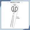 Pick Up Tool Scissors Tongs Multifunctional Stainless Steel Garbage Clips Firewood Picker for