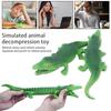 צעצוע לחיצת תנין ירוק ריבאונד איטי TPR הקלה במתח מתיחה בעלי חיים מעיכה חושי צעצוע צביטה ילדים מבוגרים מתנת חג המולד