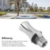 Stainless Steel Pond Water Fountain Nozzle Cedar Spray Fountain Head  Garden Pond Use