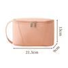 New large opening toiletry bag, large capacity Bathroom cosmetic storage bag, travel storage cosmetic bag Men Women Makeup Case