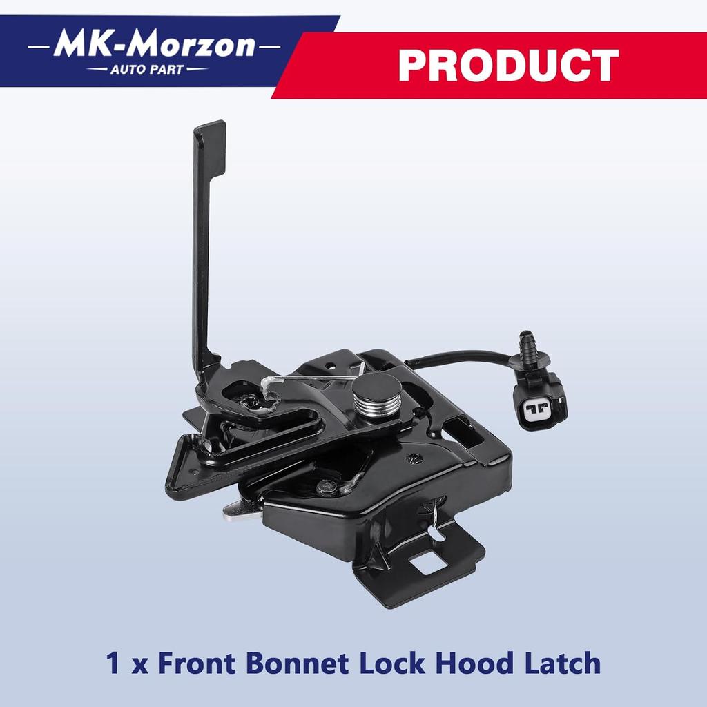 Front Hood Latch Lock Compatible With 2015- Ford F150 Replaces# FL3Z-16700-B Engine Bonnet Lock Hood Lacth Assembly