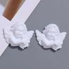 White Baroque Angel Resin Phone Case DIY Accessory