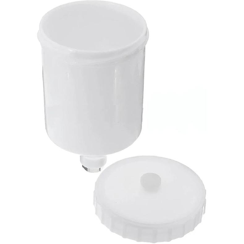Riloer Paint Gun Cup, 600mL / 600cc Container Cup with ?16 Thread, Fit for Most HVLP Gravity Feed Spray Guns