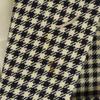 N.HOOLYWOOD Wool Houndstooth Tailored Jacket M Black X Beige Men's Used