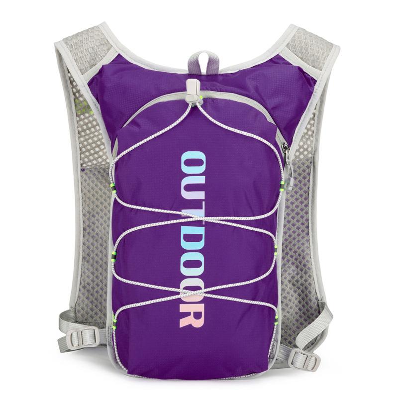Outdoor Trail Running Backpack Ultralight Women Men Running Race Hydration Vest Marathon Bicycle Bag For Marathon Cycling Hiking