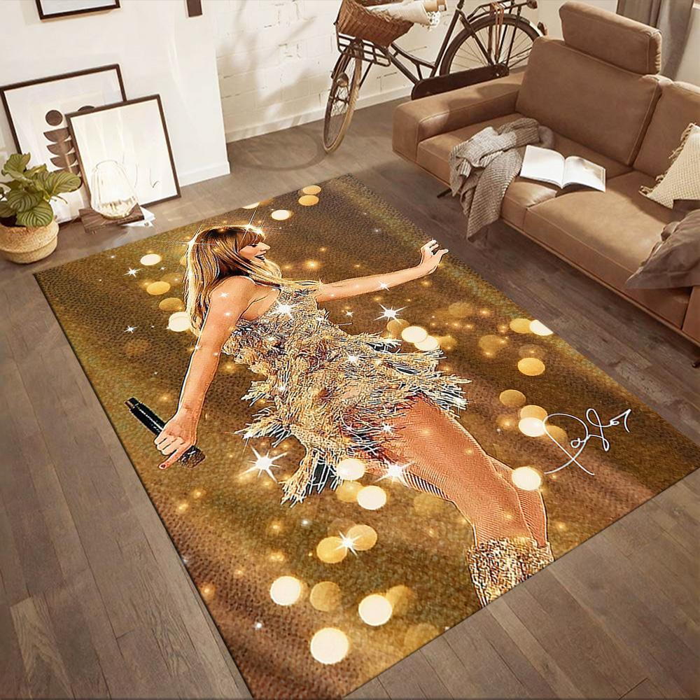 Golden Sparkle Performance Square rugs are a great choice for living rooms, bedrooms, home décor, and as gifts.