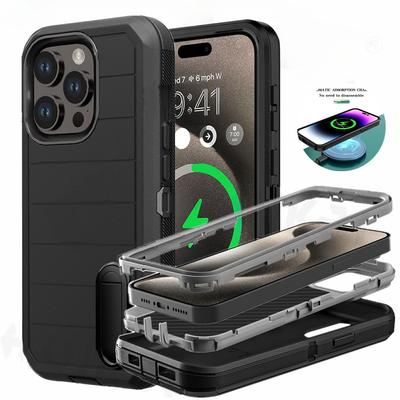 Puzdro na iPhone 15 Pro Max 15 Pro 14 Pro Max 14 Plus 13 Heavy Duty Absorption Celotel Body Ochranné silikónové gumené puzdrá