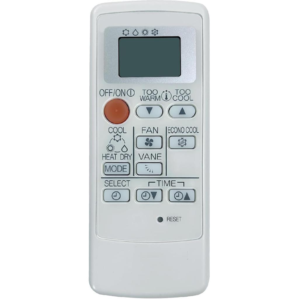 Replacement for Mitsubishi Electric Air Conditioner Remote Control MS16A, with Wall Mounting Bracket
