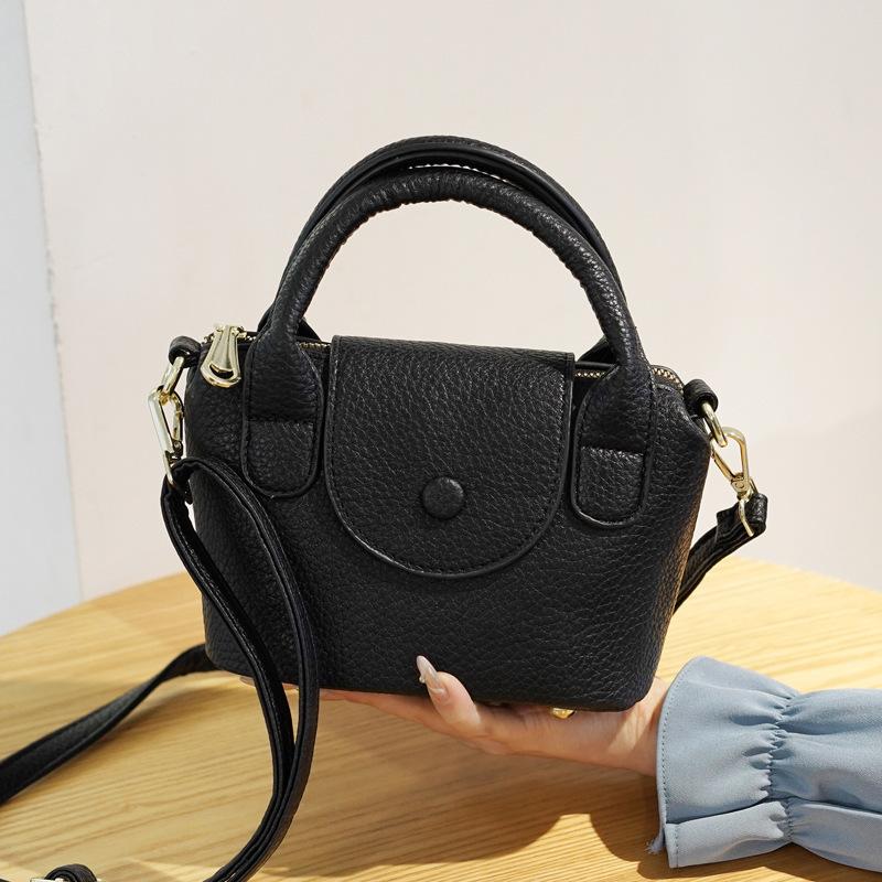 

Handbag New One Shoulder Versatile Vegetable Basket Temperament Women s Crossbody Bag чёрный