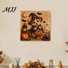 Therapeutic Art for Beginners Halloween Faux Pearl Painting Kit, Puppy Ghost 3D Craft Unique Handmade Gift Idea Adults Beginners, Home Wall Decor, DIY