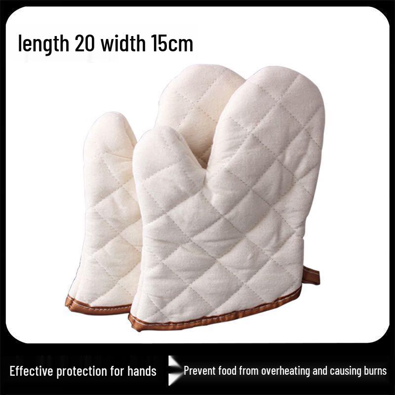ZISIZ Heat Resistant Baking & BBQ Gloves