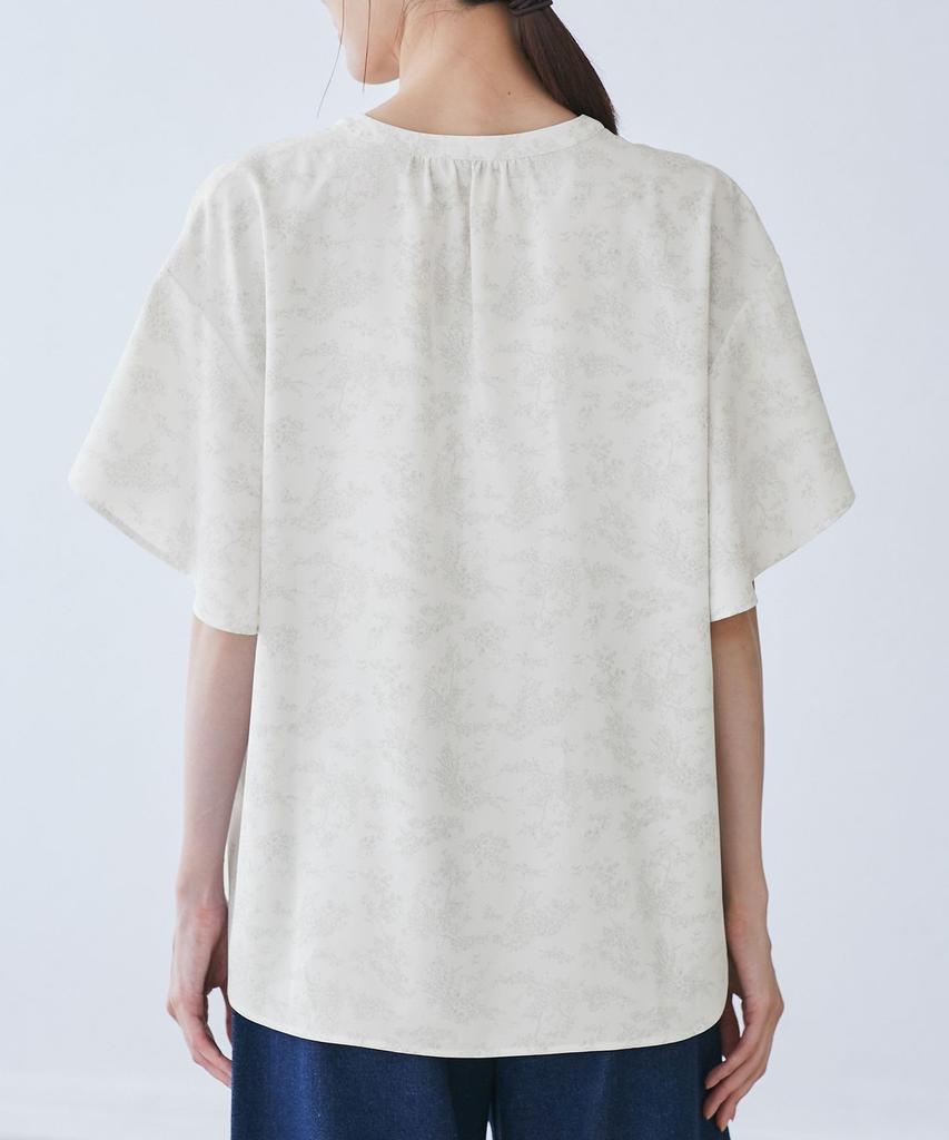 ROPE PICNIC French Skipper Blouse Natural Women's GDH15250, (17)