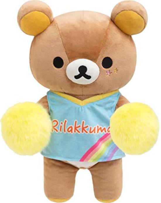 [San-X] Rilakkuma Kuttari Plüschtier M Rilakkuma Anfeuern MY34601