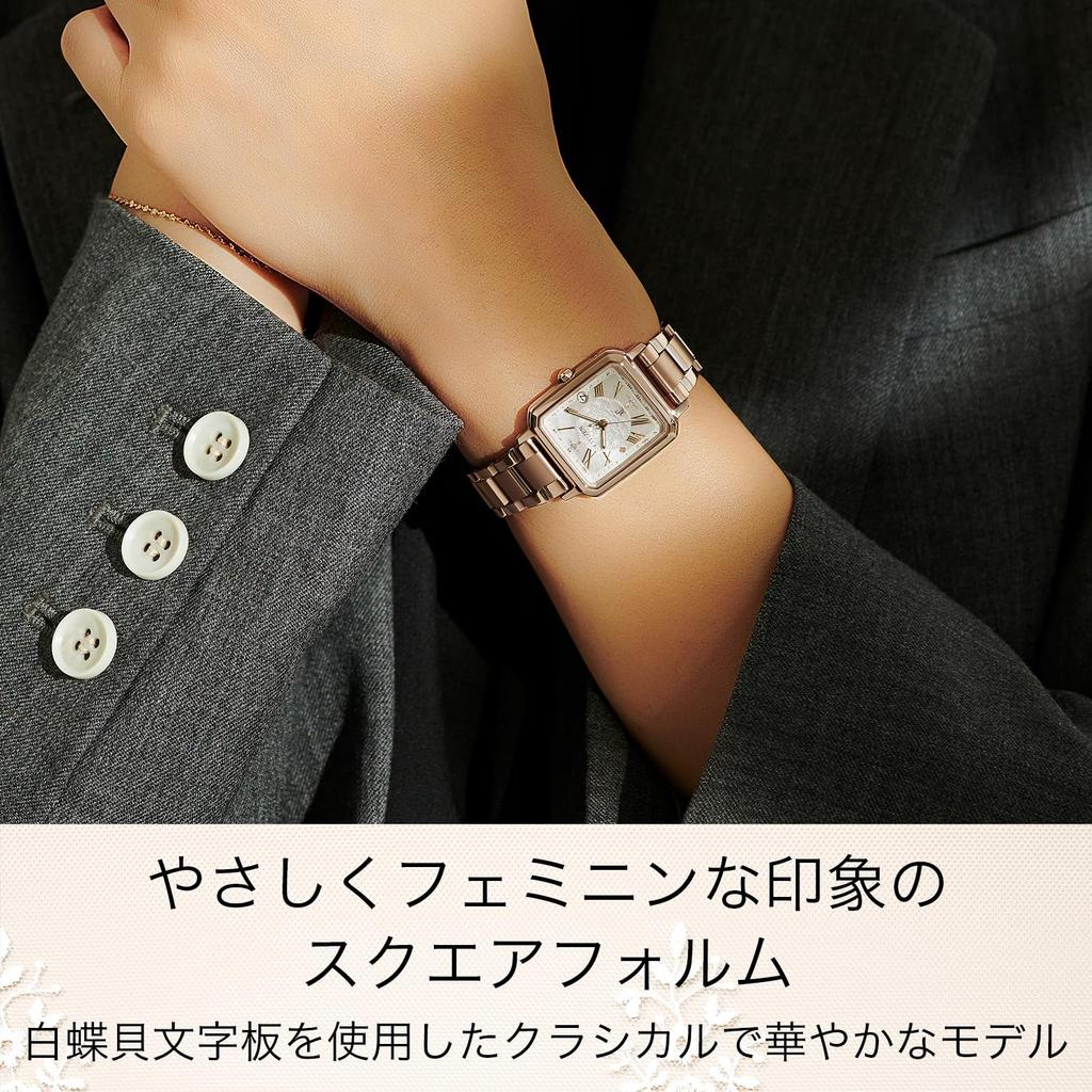 Citizen Lightweight Watch with White and Water Resistant Solar and a White Second This Limited Edition watch features a square diamond a white a