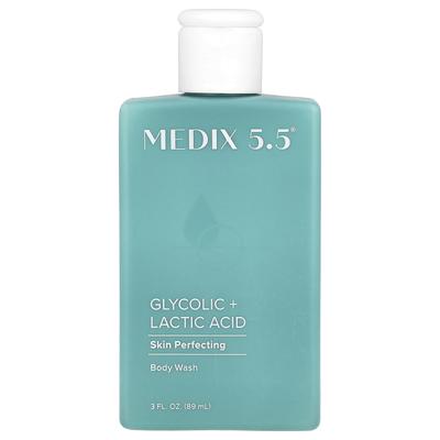 Medix 5.5, Bagnodoccia, Perfezionamento Pelle, Glicole + Acido Lattico, 3 fl oz (89 ml)