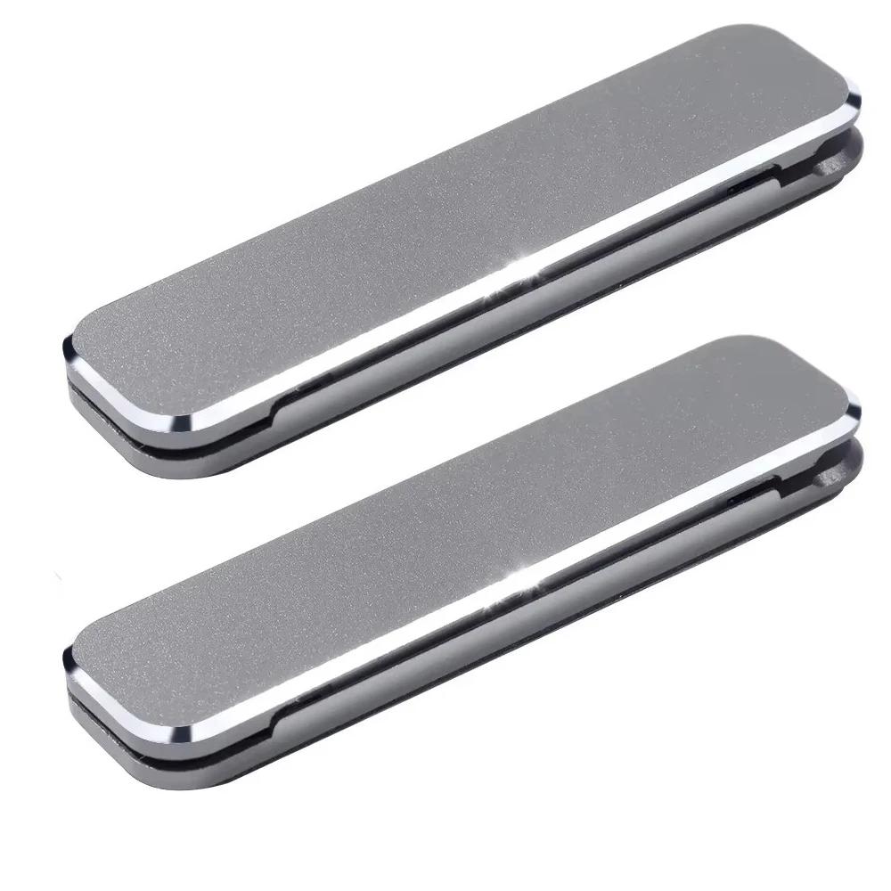Portable Mini Mobile Phone Stand Holders Aluminum Alloy Bracket Ultra-Thin Folding Invisible Holder For iPhone Xiaomi Universal