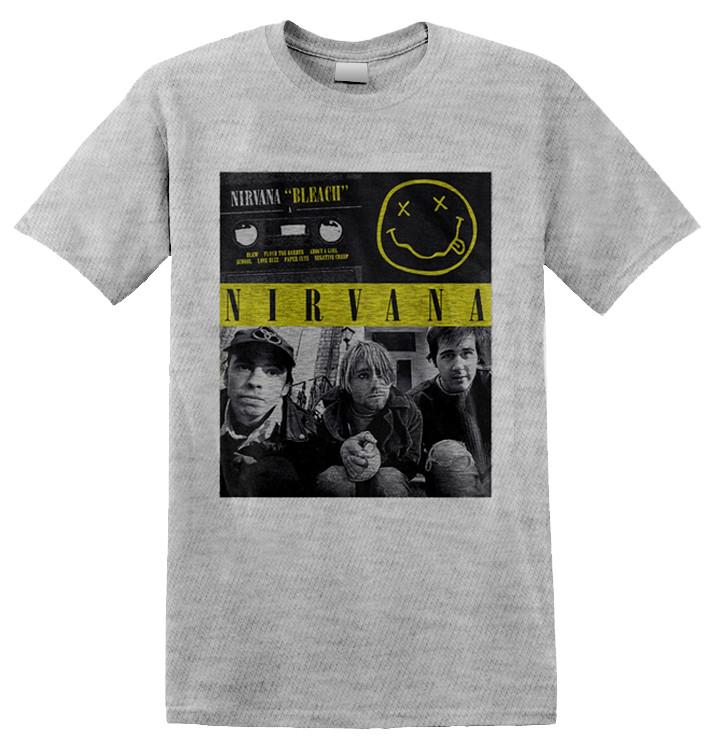 NIRVANA - Футболка Bleach Tape Photo XL