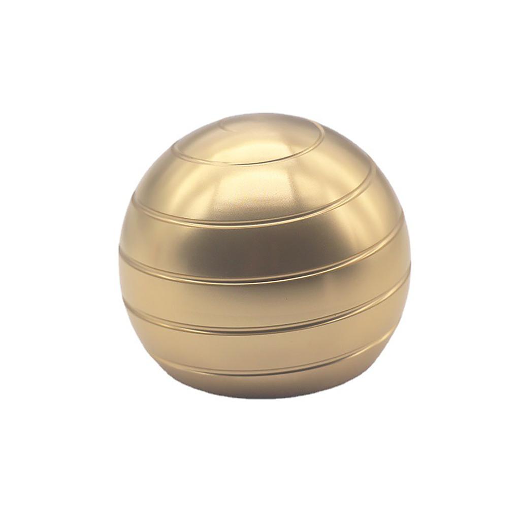 Colorful Rotating Tabletop Ball, Fingertip Top Toy, Round Ball, Leisure Stress Relief Toy, Office Gold, Dazzling Colors