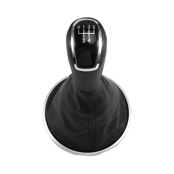 5-Speed Gear Shift Knob with Dust Cover for Skoda Fabia II/MK2