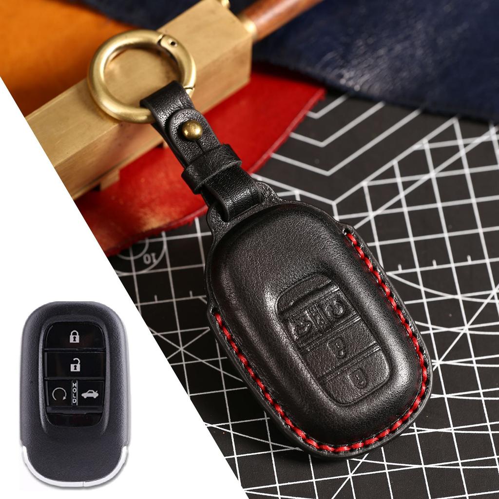 Applicable to Honda Civic key cover 11th generation 2022 new Honda Civic four-button men's leather key case buckle