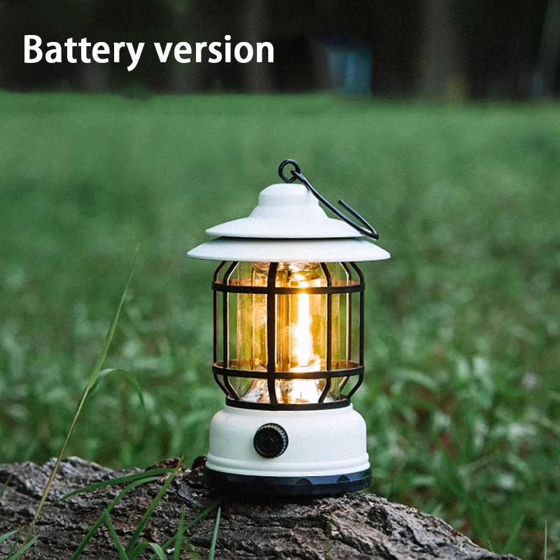 Camping Light Solar-Powered Long-Lasting Rechargeable Portable Lighting Lamp