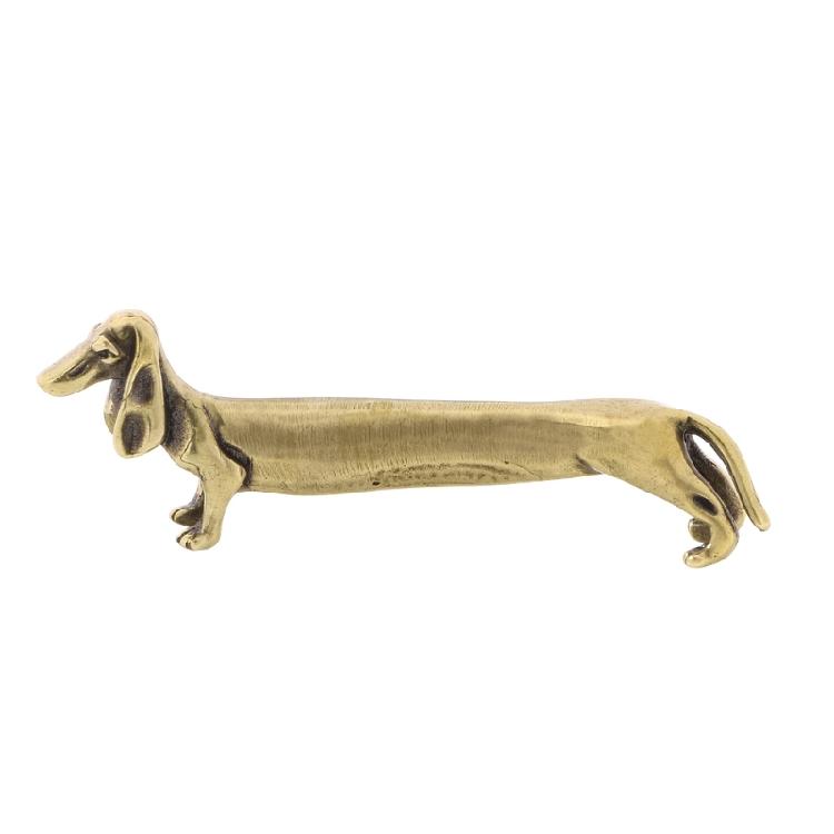 

Solid Copper Brasses Dachshund Dog Antique Detailed Animal Sculpture Collectible Ornament Decorative Home Accent Gift