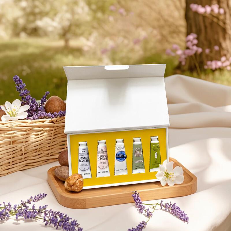 L Occitane Classic Hand Cream 5-Piece Gift Set