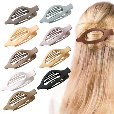 Flache Haarnadel, Flacher Clip Retro Seitenschiebe-Haarnadel Retro Starke Formgebung Flache Haarnadel Haaraccessoires, Haarnadel Geeignet für Dickes und Dünnes Haar, Nicht-.