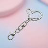 10Pcs Star Heart Keyring Pendant Multi Styles Keychain DIY Accessories  Jewelry Findings