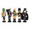 5 darab Halloween diótörő figura Ünnepi diótörők Rémisztő figurák