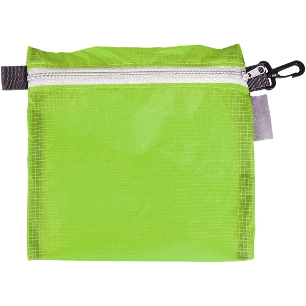 [KLKCMS] Utility Small Bag Multipurpose Storage Pouch Nylon Zipper Organizer Small Bag Pencil Pou...