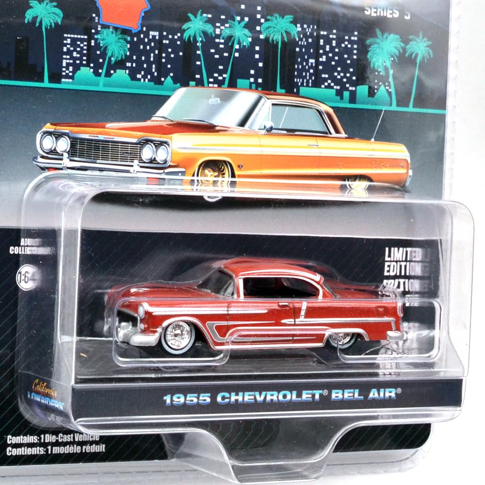Greenlight 164 Scale California Lowriders Series 5-1955 Chevrolet Bel Air 63060-B