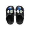 Li Ning Kids EVA Comfortable Fashionable Simple Sandals Kids Sandals Black YKKU010-1
