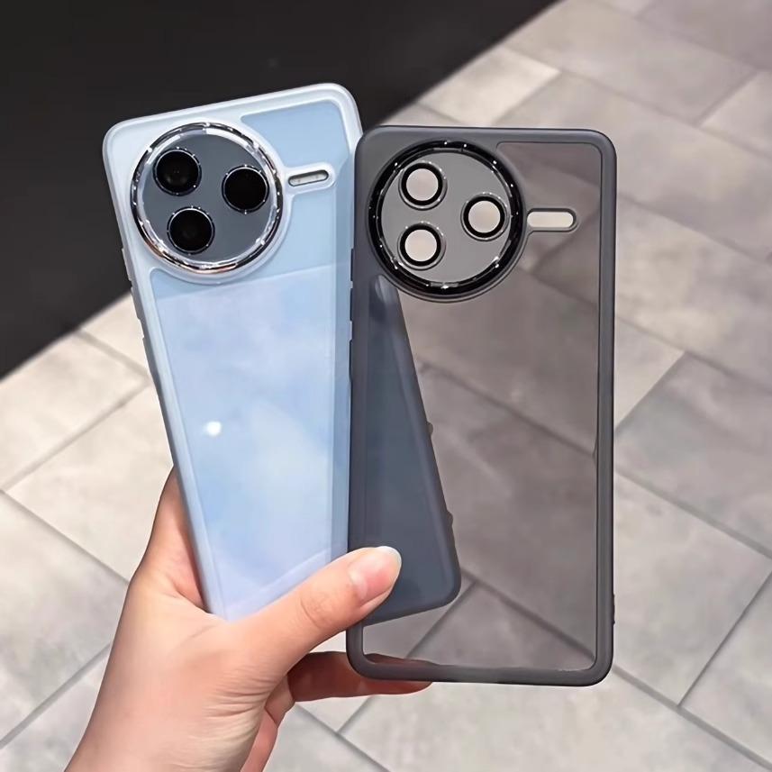 Применимо к чехлу для мобильного телефона Redmi K80 гальванизированная рамка для пленки на объектив Xiaomi 17Pro Max 15 всесторонний противоударный защитный чехол
