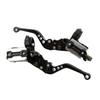 Motorrad 2 Ölaufkleber Box Bremskupplung Pumpenhebel Hydraulik Hauptzylinder Reservoir für Honda Yamaha Moto