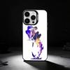 Popular V-Valorant C-Clove Phone Case For iPhone 17,16,15,14,13,12,11 Plus,Pro Max,XS,Colored silver phone case