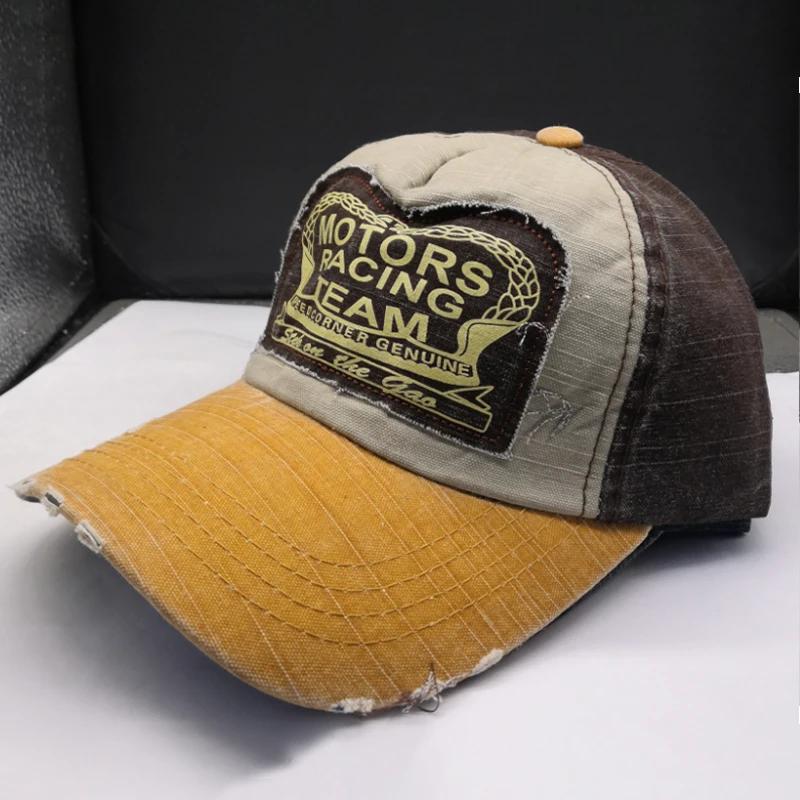 Fashion Letter Snapback Cotton Baseball Cap Men Women Hip Hop Fitted Fishing Cap Outdoor Autumn Summer Casual Hat
