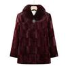 Women's Faux Mink Velvet Jacket: Versatile, Stylish Grandma-Inspired Autumn/Winter Top