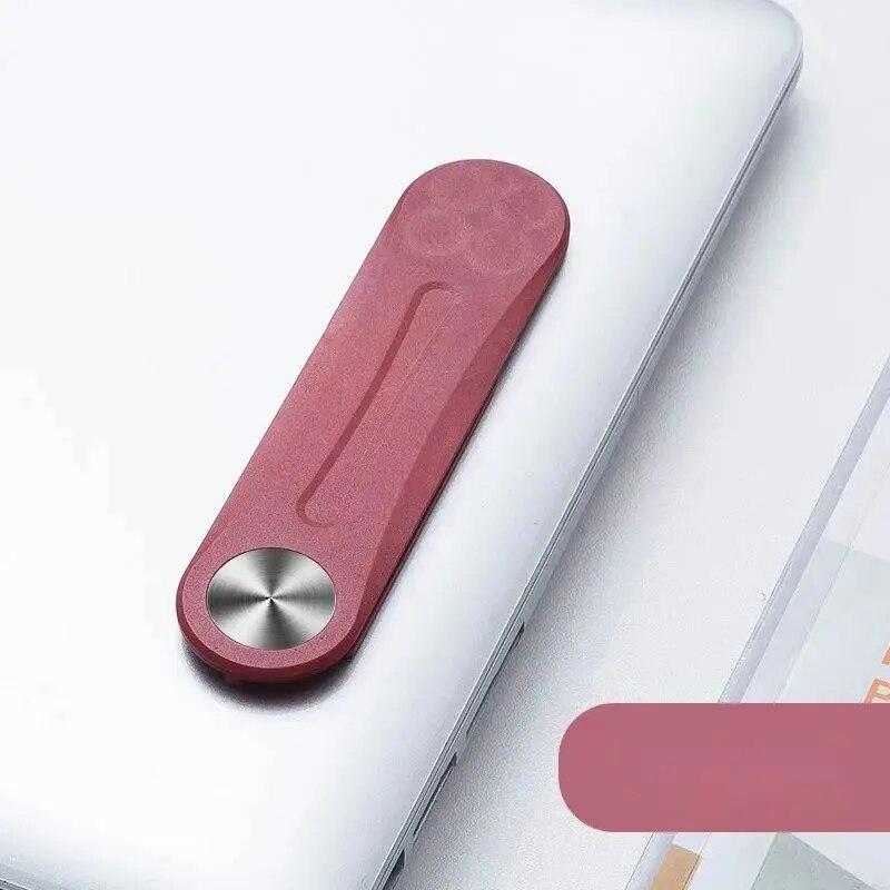 

Мобильный телефон планшет двойной экран подставка для ноутбука боковой экран магнитный портативный металлический расширительный стенд для телефона красный