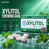 Gumă de mestecat Lotte Green Xylitol 23g Aroma mentă răcoritoare, formulă cu xilitol pentru a împrospăta respirația