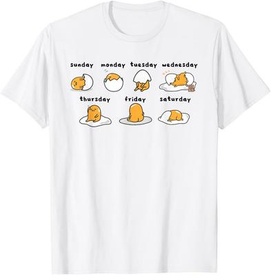 Gudetama Days of the Week T-Shirt