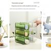 Clear Plastic Hair Tool Organizer Stackable Hair Dryer Curling Iron Straightener Holder Countertop Storage For Bathroom Vanity