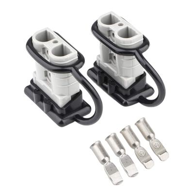 Swagell 50A 1/0AWG Connection Harness Plug Connector Winch Plug Quick Disconnect for UPS Pack Trailer Forklift