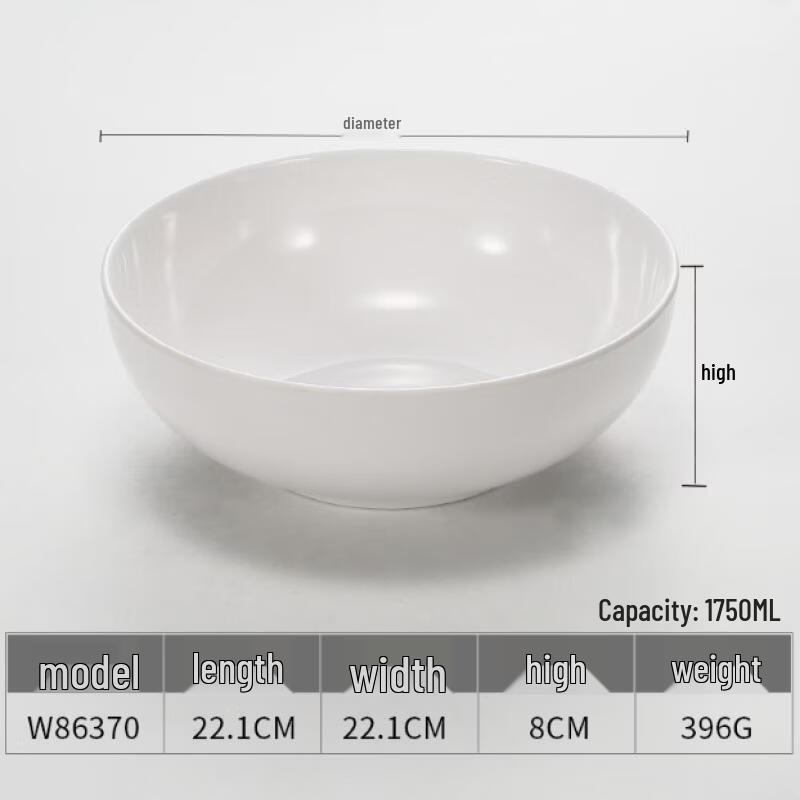 Japanese Style Melamine Noodle Bowl