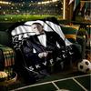 Golden Era Bond 007 Blanket Lightweight Flannel Bedding Blanket Perfect for Travel, Camping, Living Rooms, Offices, Sofas, Fan Christmas Gift