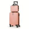 2-Piece Hardshell Luggage Set (20"+14") - Nesting Spinner W/ 360° Wheels & TSA Lock, Lightweight Expandable for Family Travel