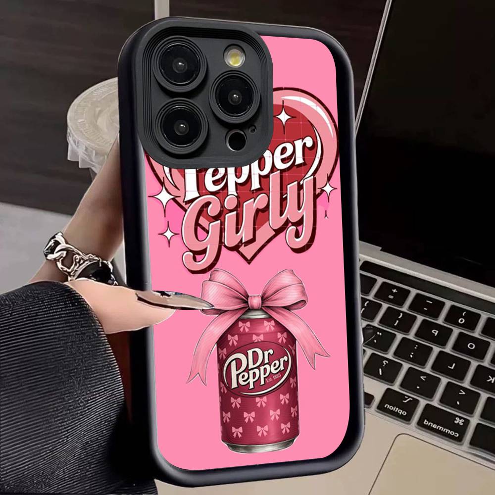 

Чехол для телефона Dr Pepper (бренд газированных напитков) для iPhone 17 16 15 14 Plus 13 12 11 Pro Max Силиконовая крышка iPhone 16
